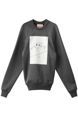 プラン C/Plan Cのイラストスウェットプルオーバー