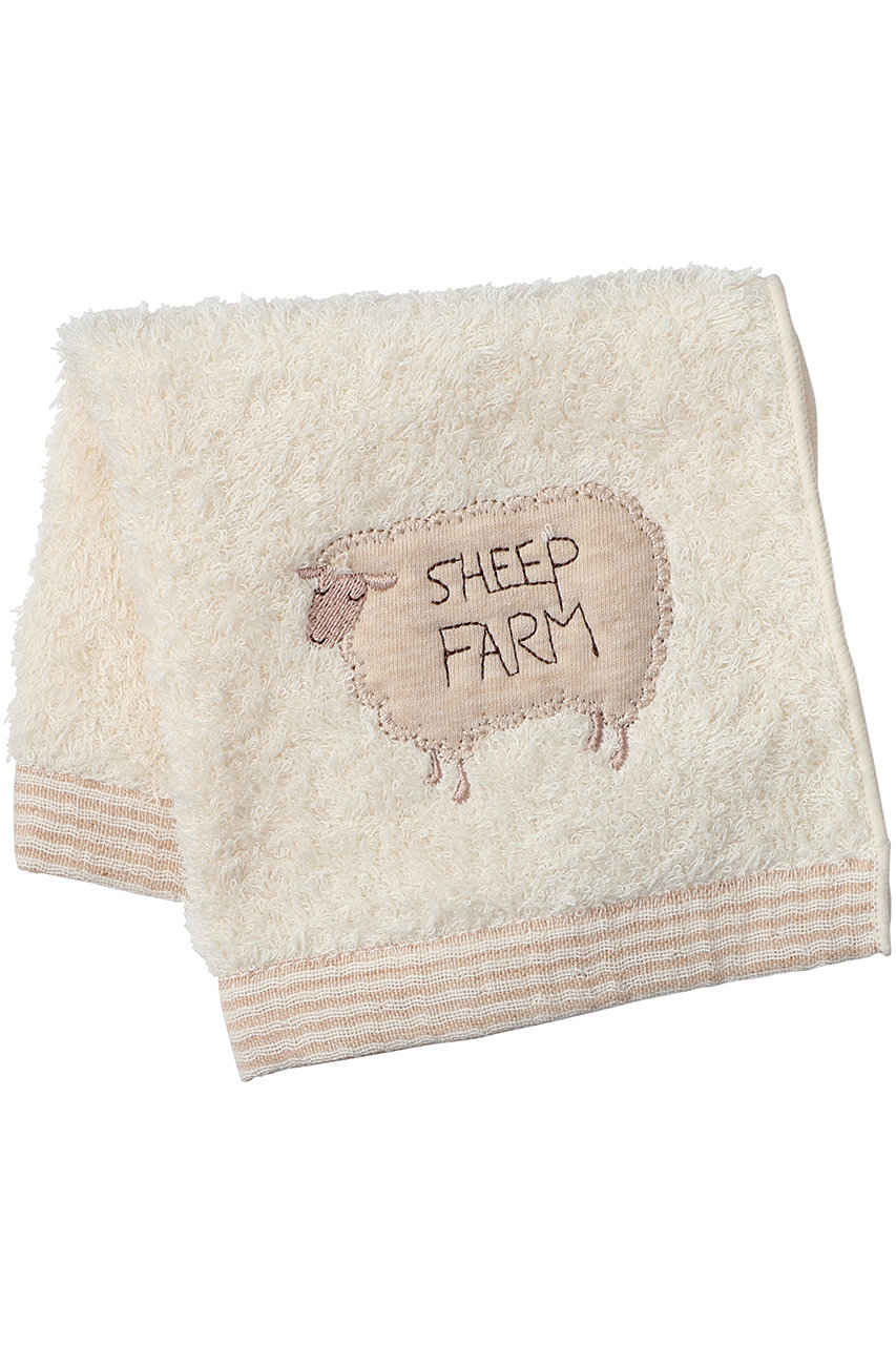 kontex(コンテックス)｜フラッフィー ハンカチ/ブラウン の通販