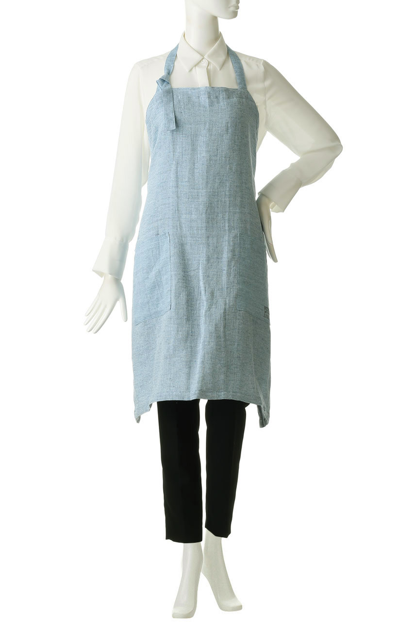 エプロン　麻　新品LIBECO リネン100% 麻100％のお洒落なリネンエプロンです。プレゼントにもどうぞ