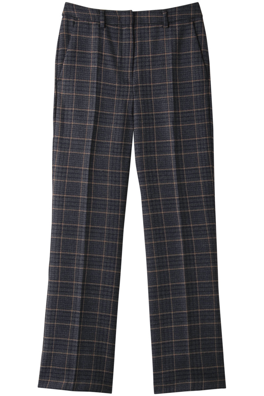 SALE 【30%OFF】 Weekend Max Mara ウィークエンド マックスマーラ ウールチェックパンツ ダークグレー
