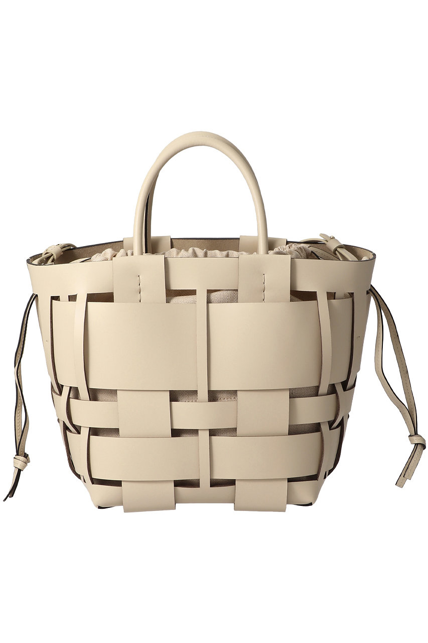 WOVEN MIDI SHOPPER