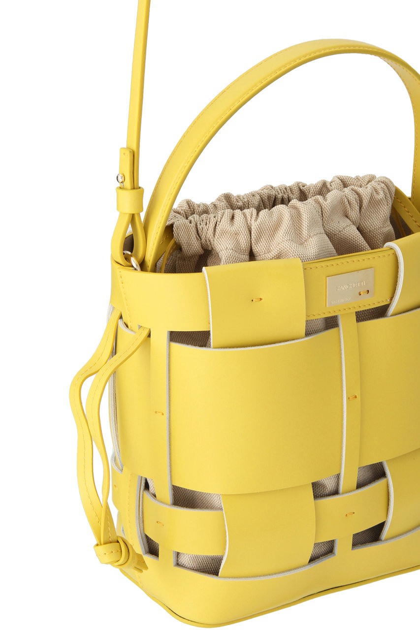 ZANCHETTI WOVEN BUCKET SMALL