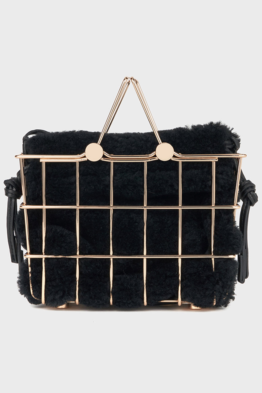 ZANCHETTI MARKET BAG(SHEEPSKIN) (ブラック, F) ザンケッティ ELLE SHOP ZANCHETTI MARKET BAG(SHEEPSKIN) (ブラック, F) ザンケッティ ELLE SHOP