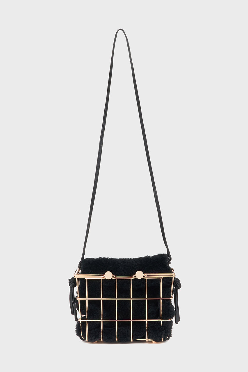 バッグ ZANCHETTI MARKET BAG(SHEEPSKIN) ZANCHETTI(ザンケッティ)｜MARKET BAG(SHEEPSKIN)/ブラック の
