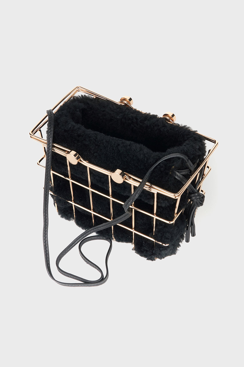 バッグ ZANCHETTI MARKET BAG(SHEEPSKIN) ZANCHETTI(ザンケッティ)｜MARKET BAG(SHEEPSKIN)/ブラック の