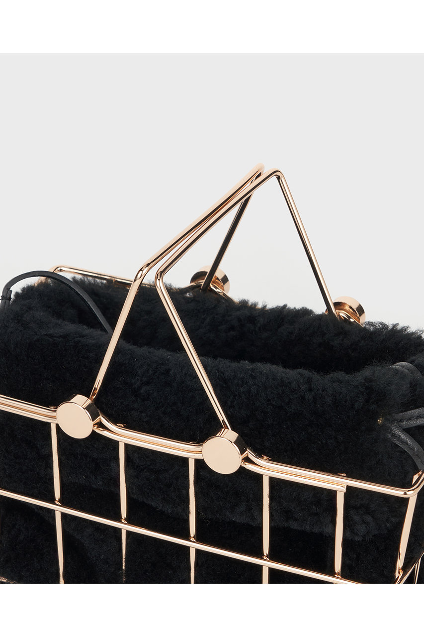 ZANCHETTI(ザンケッティ)｜MARKET BAG(SHEEPSKIN)/ブラック の
