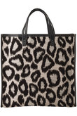 ROCK レオパードトートバッグ