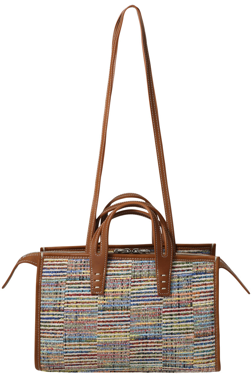 A VACATION SABRINA 3wayトートバッグ (ラインチェック, F) ア ヴァケーション ELLE SHOP A VACATION SABRINA 3wayトートバッグ (ラインチェック, F) ア ヴァケーション ELLE SHOP