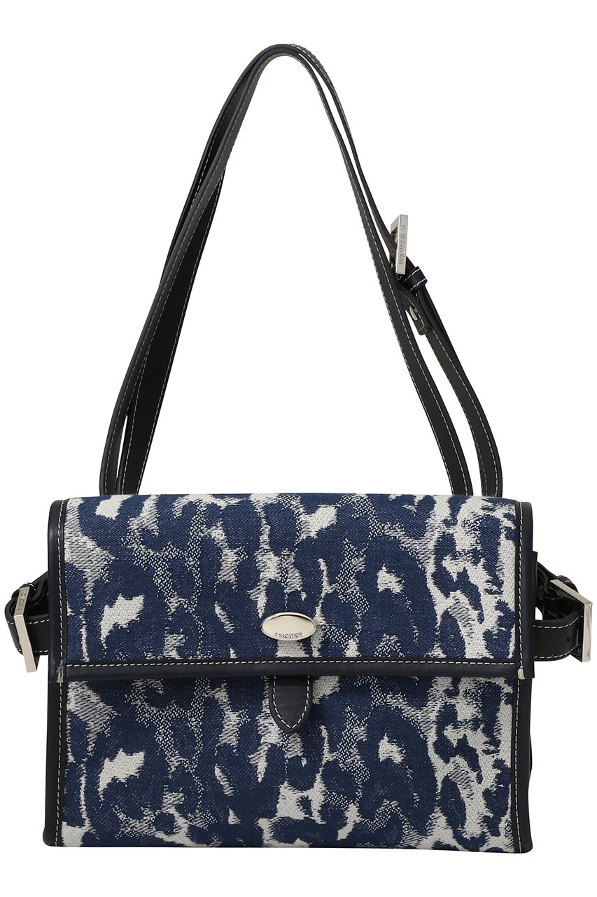 A VACATION NICOLE ショルダーバッグ (ブルーレオパード, F) ア ヴァケーション ELLE SHOP A VACATION NICOLE ショルダーバッグ (ブルーレオパード, F) ア ヴァケーション ELLE SHOP