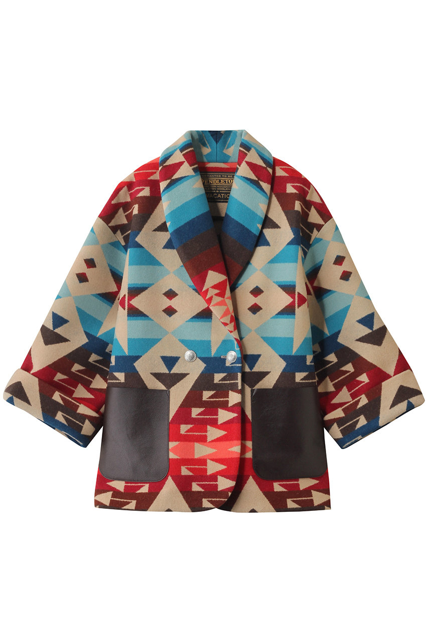 A VACATION 【A VACATION×PENDLETON】ジャケット (ビッグサンダー, F) ア ヴァケーション ELLE SHOP A VACATION 【A VACATION×PENDLETON】ジャケット (ビッグサンダー, F) ア ヴァケーション ELLE SHOP