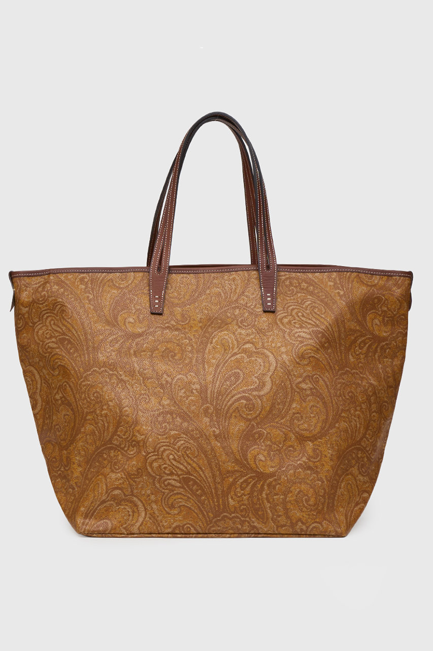 ア ヴァケーション/A VACATIONの【予約販売】ROAM トートバッグ(マスタードペイズリー/26SS-A116-00-10)