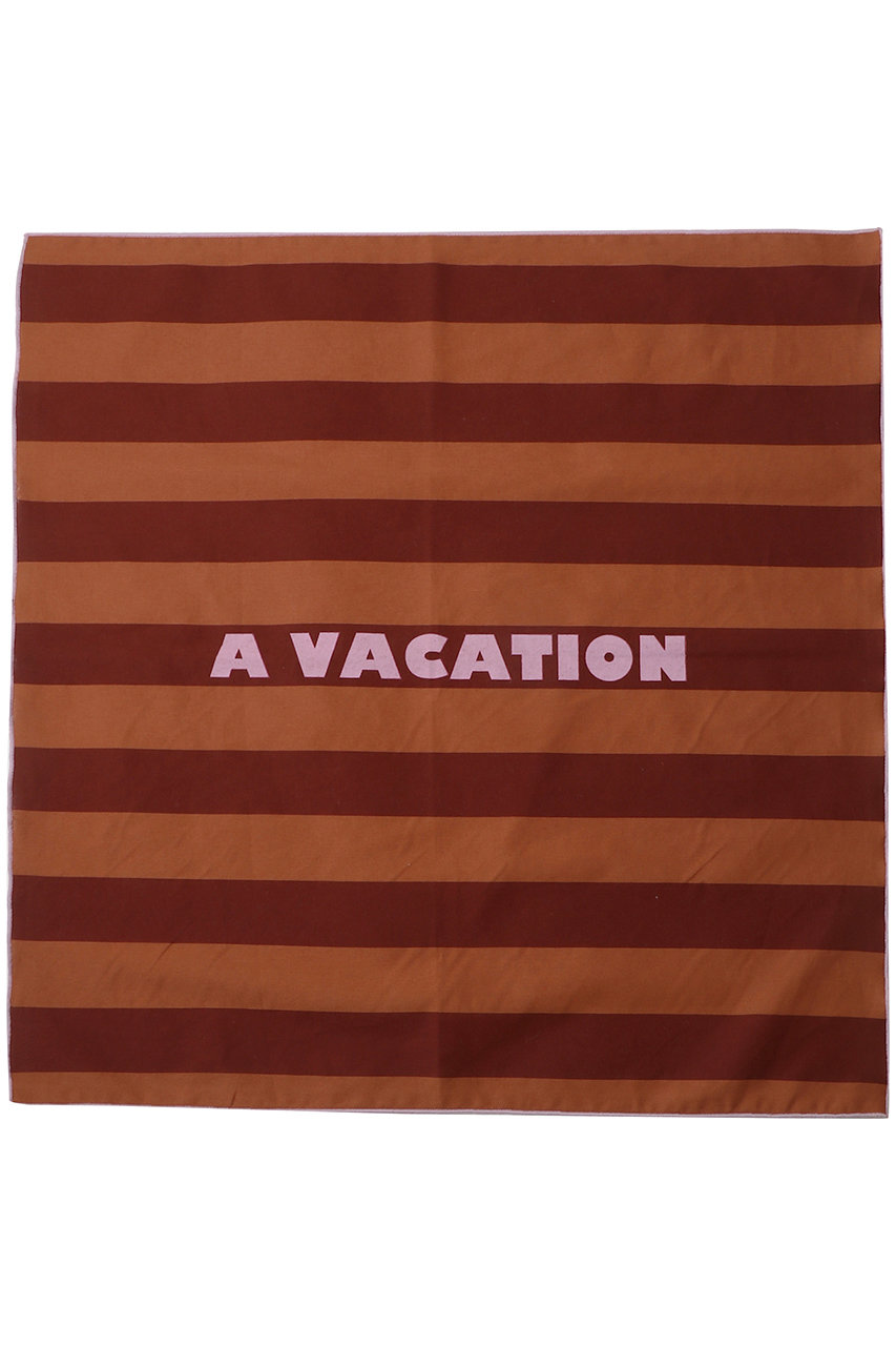 A VACATION(ア ヴァケーション)｜SEESAW RATTAN S スカーフ付きカゴ