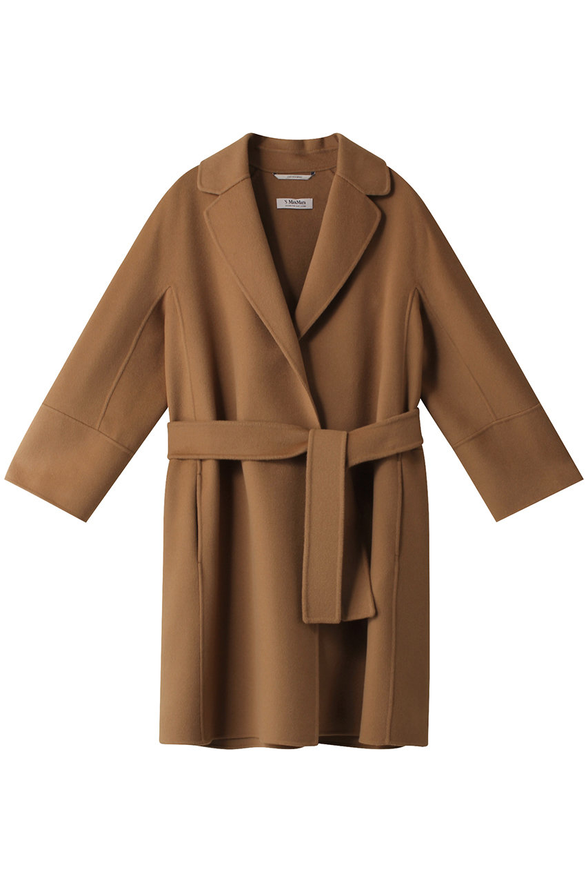 Max Mara ベルト付き ヴァージンウール ロングコート - 通販 - azenco