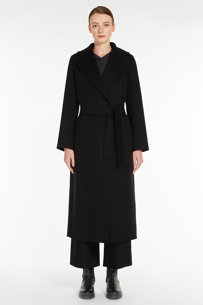 Max Mara マックスマーラ SPORTMAX ロングコート ベルト ウール 