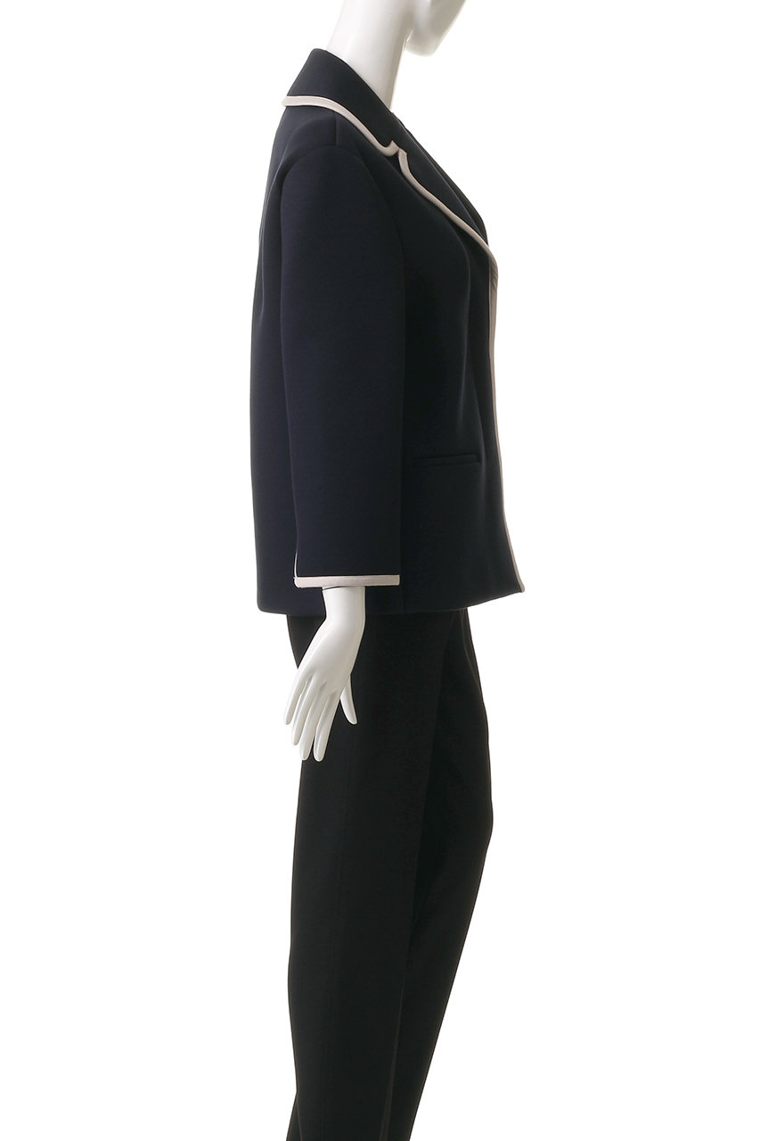 マックスマーラ Max Mara キモノスリーブブルゾン ネイビー　42 マックスマーラ Max Mara キモノスリーブブルゾン ネイビー 42