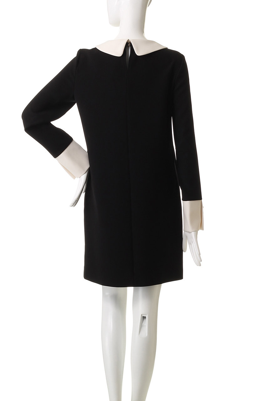 新品同様❗️MaxMara マレーラ　ジョーゼット　フレアワンピース　ブラック 新品同様❗️MaxMara マレーラ ジョーゼット フレアワンピース