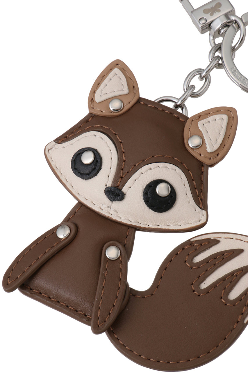 【★完売必至★】WEEKENDMAXMARA ☆ レザーキーリング FANTINO ファンティーノ] レザー キーホルダー, brown | 