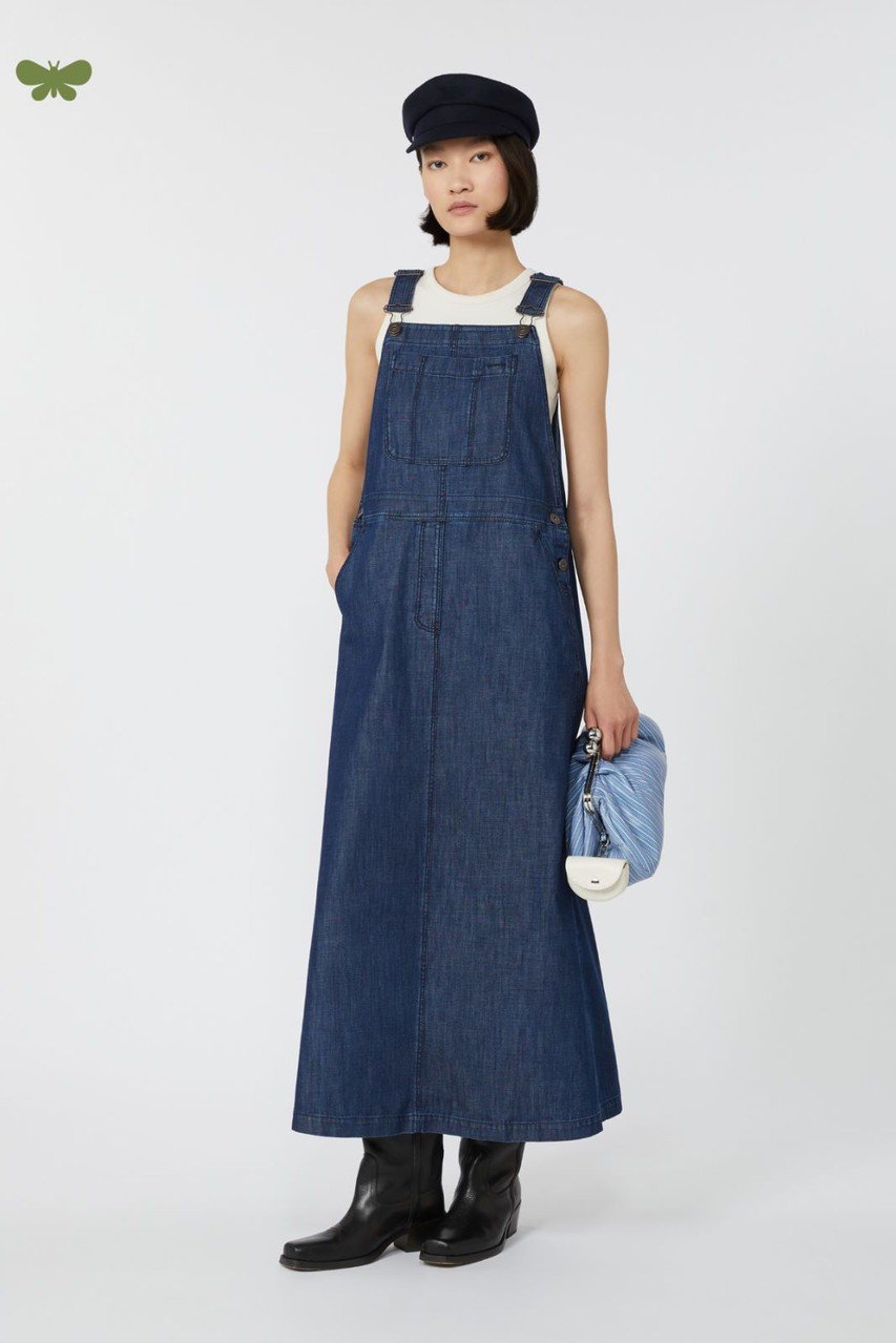 MaxMara 【新作25年春夏コレクション】ロゴサイドプリント　ワイドデニム Max Mara(マックスマーラ)｜【Weekend Max Mara】KISS デニム