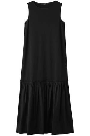 美品//ウォークエンドマックスマーラ　チュニック丈　ワンピース　ボリューム袖 MAXMARA WEEKEND LINE MAX MARA ウィークエンド マックスマーラ