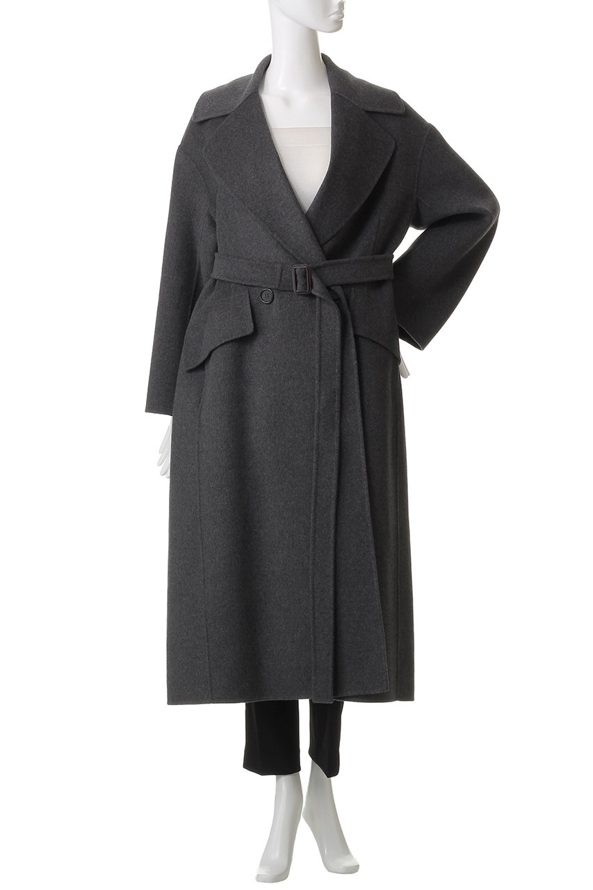 ★ CHO様　マックスマーラ　ロングコート　ダブルブレスト　グレー　L Max Mara(マックスマーラ)｜【'S Max Mara】ALICE Lana Vergine