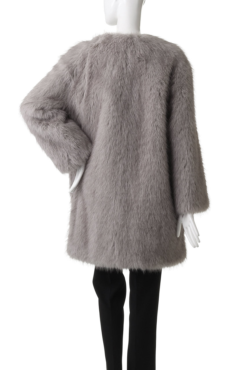 【美品】マックスマーラ &co 贅沢リアルファー100%ブルゾン  Lサイズ Max Mara(マックスマーラ)｜【Max Mara Studio】EROS フェイク