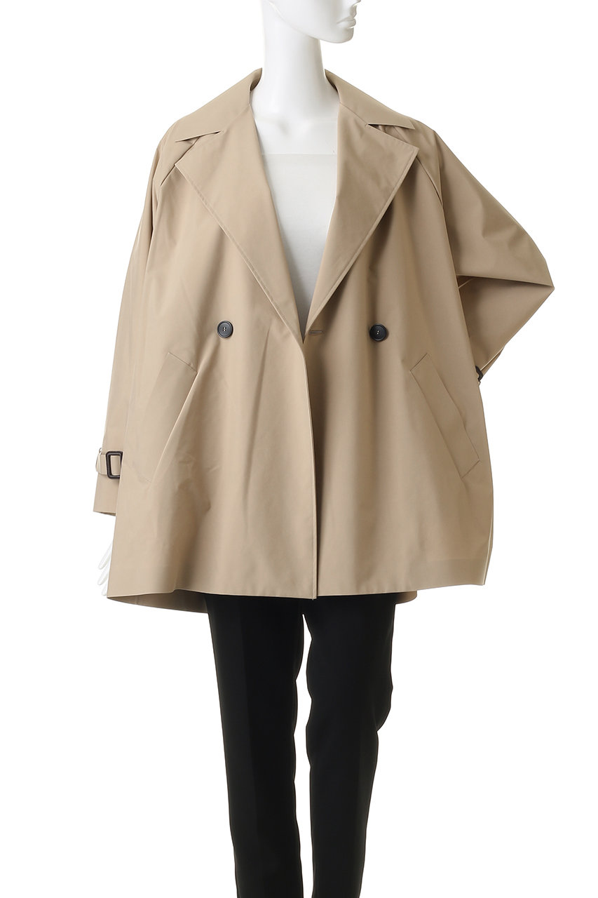 MaxMara ベージュ トレンチコート　ショートコート Max Mara(マックスマーラ)｜【Weekend Max Mara】OVATTA バイカラー