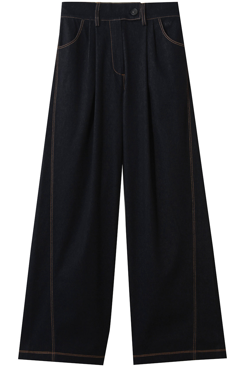 マックスマーラ/Max Maraの【MM】SARTA タックパンツ(ミッドナイトブルー/2616781017600)