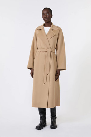 マックスマーラ/Max Maraの【Weekend Max Mara】OPEROSO ヴァージンウール ガウンコート(110900/110903)