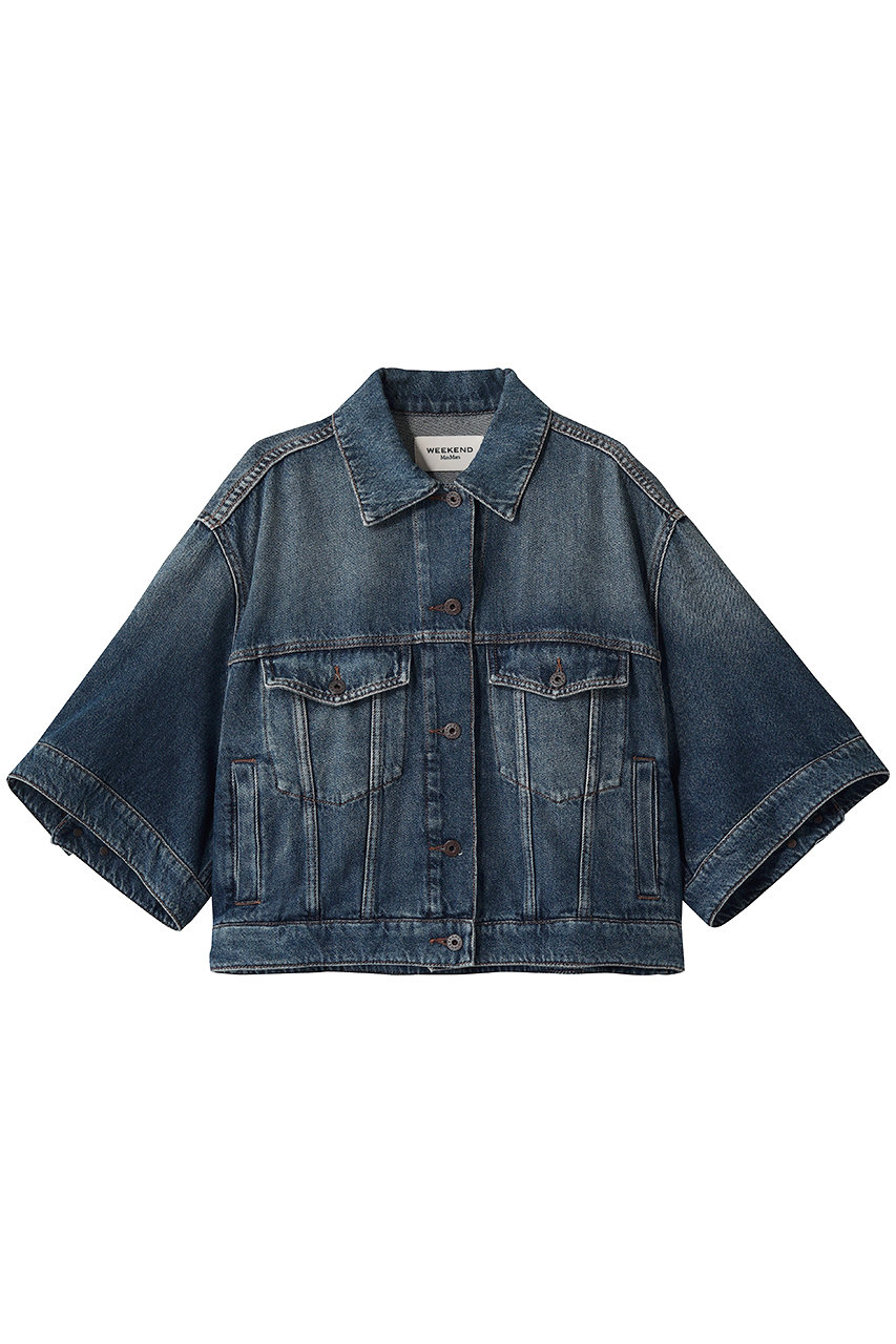 マックスマーラ/Max Maraの【Weekend Max Mara】LIUTI デニムジャケット(ネイビーヴィンテージ/2625046051600)