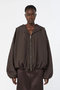 【SPORTMAX】RONCHI はっ水 レイン ワッシャーフーディーブルゾン マックスマーラ/Max Mara