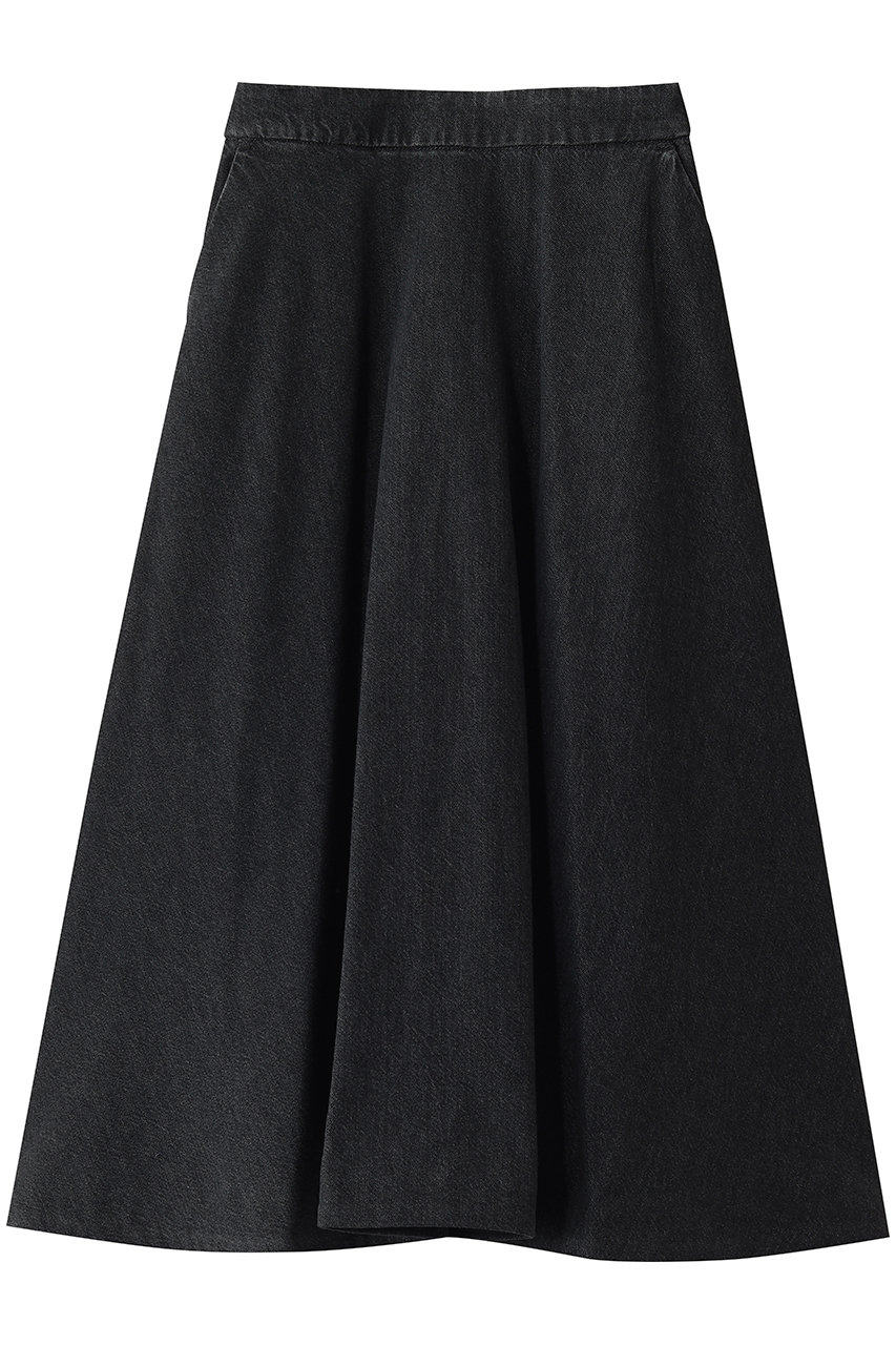 MaxMara ブラックデニム　ロングスカート サイズ44 Max Mara(マックスマーラ)｜【'S Max Mara】ALIBI デニムフレア