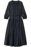【’S Max Mara】SILVANAコットンポプリン ギャザードレス