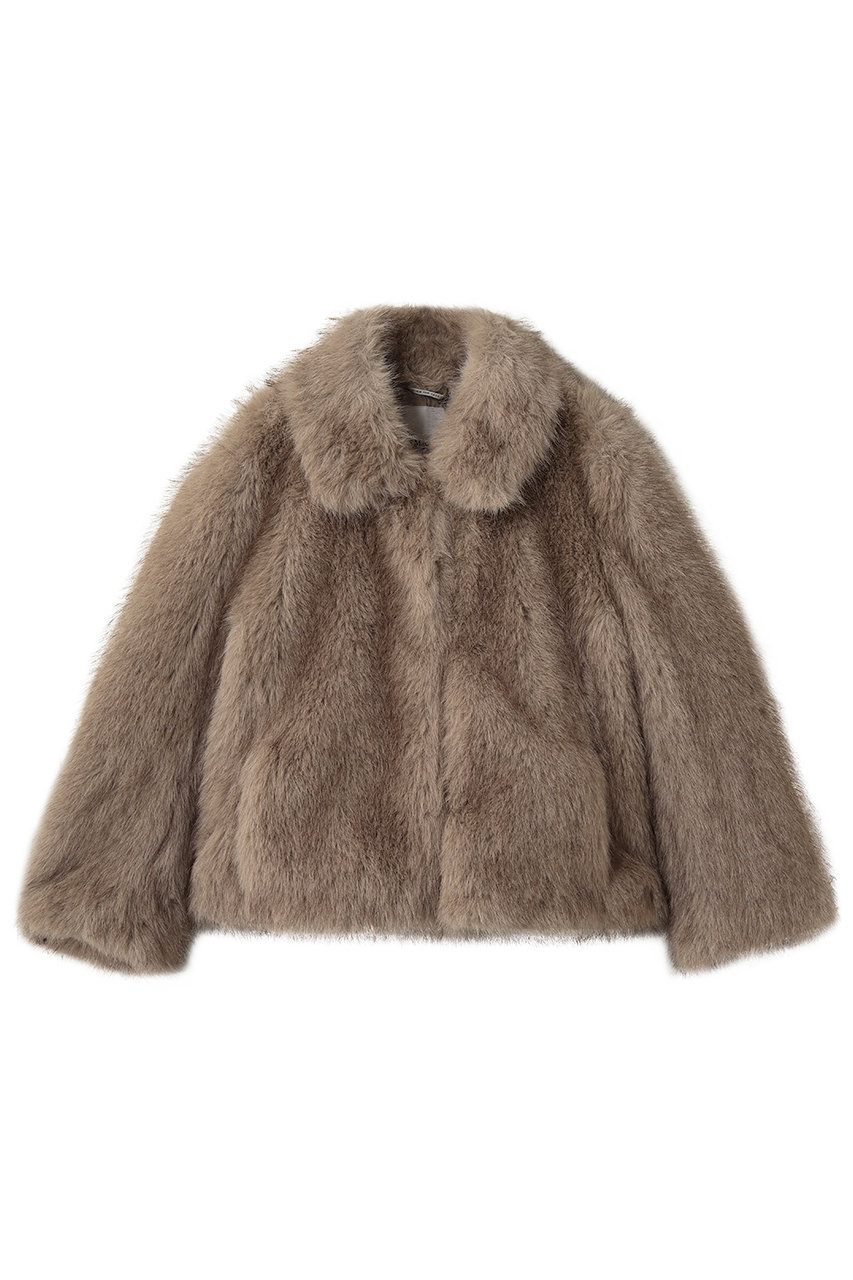 マックスマーラ/Max Maraの【’S Max Mara】ALCE フェイクファージャケット(ハニー/2629456011600)