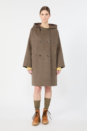 マックスマーラ/Max Maraの【Weekend Max Mara】BALTA ヴァージンウール チェック コート(110900/110903)