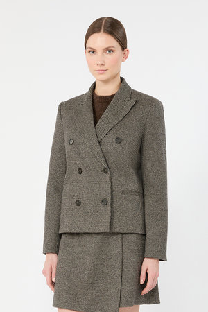 マックスマーラ/Max Maraの【Weekend Max Mara】GRADO マイクロジャカード ジャージージャケット(110800/110801)