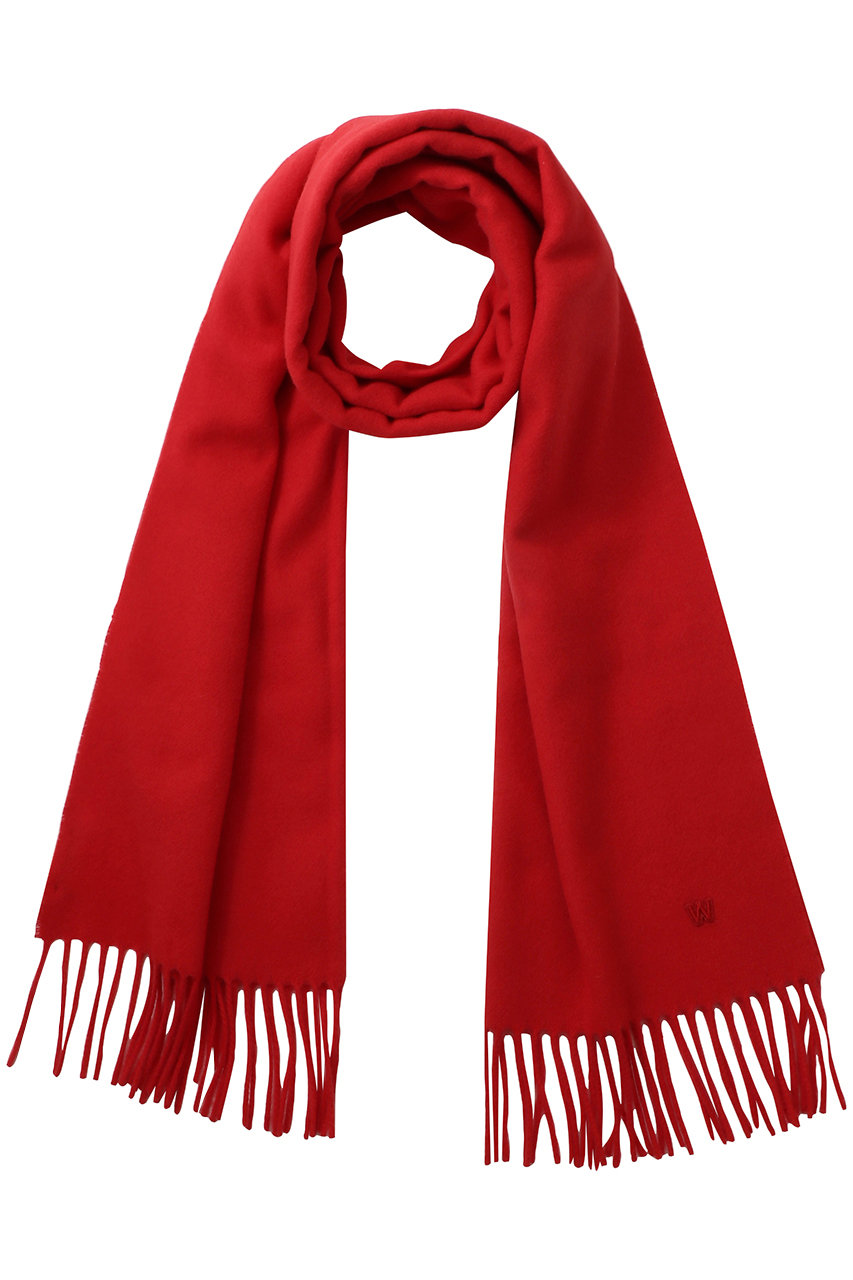 Max Mara 【Weekend Max Mara】SCOGLIO ウールマフラー (レッド, F) マックスマーラ ELLE SHOP