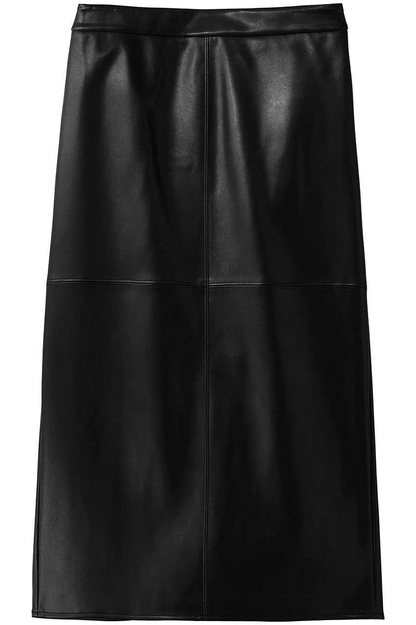 マックスマーラ/Max Maraの【’S Max Mara】AMACA フェイクレザースカート(ブラック/2629776013600)