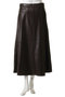 【’S Max Mara】NORDICA フェイクレザーフレアスカート マックスマーラ/Max Mara