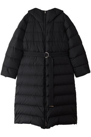 マックスマーラ/Max Maraの【Max Mara Studio】CANNETI マットポリエステル ベルト付き はっ水フーディーダウンコート(110900/110903)