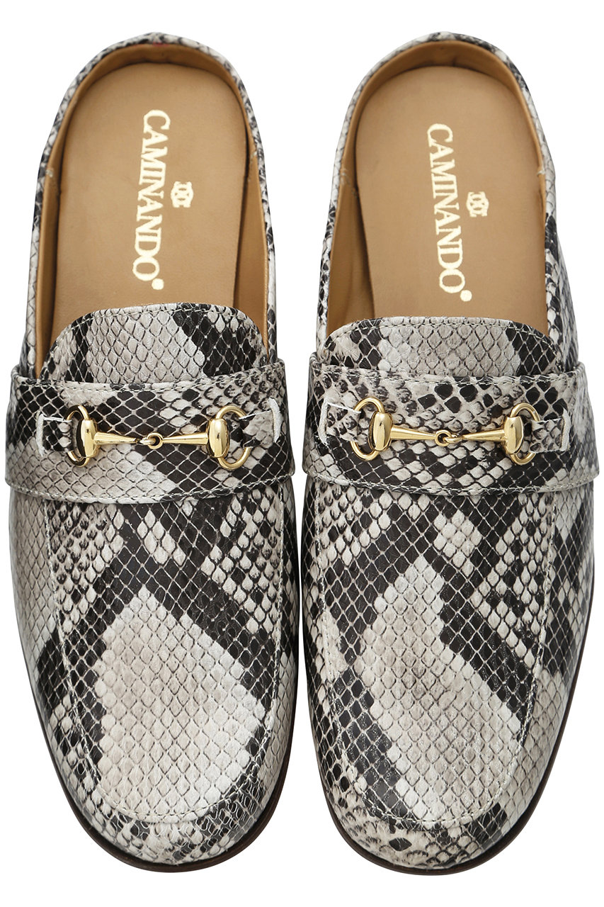 SALE 【40%OFF】 CAMINANDO カミナンド ビットスリッパ パイソン