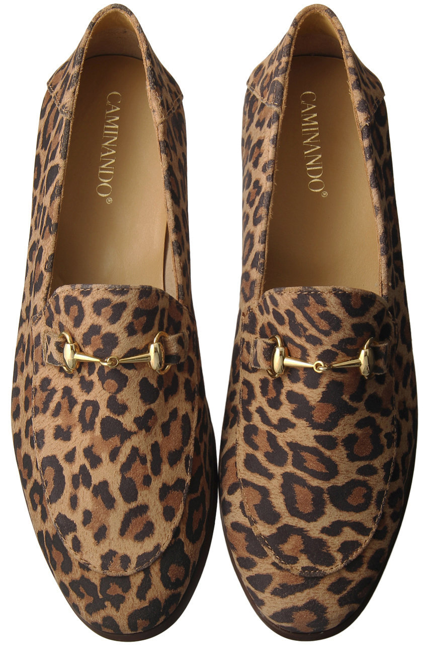 SALE 【40%OFF】 CAMINANDO カミナンド ビット2wayスリッポンシューズ レオパード