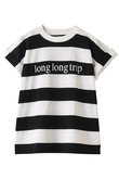 Long Long Trip ロゴT（ボーダー）
