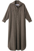 カシミヤミックスウールシャッドレス