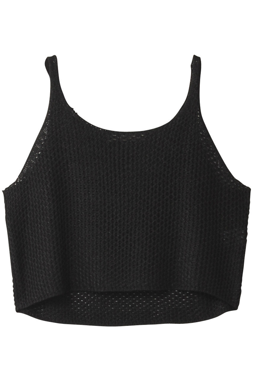 SALE 【50%OFF】 BAUME ボーメ メタリックニットタンクトップ ブラック