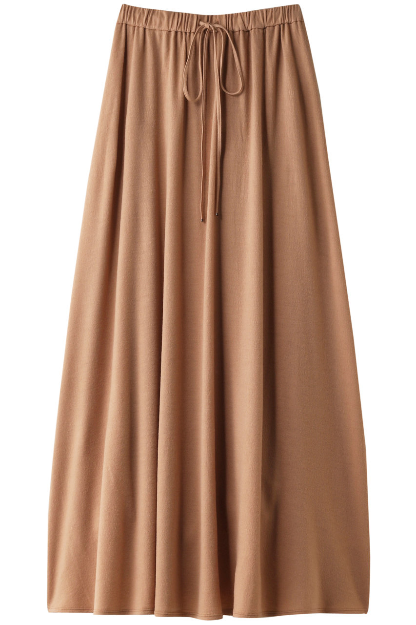 SALE 【30%OFF】 BAUME ボーメ ウールジャージーマキシスカート ピンクベージュ