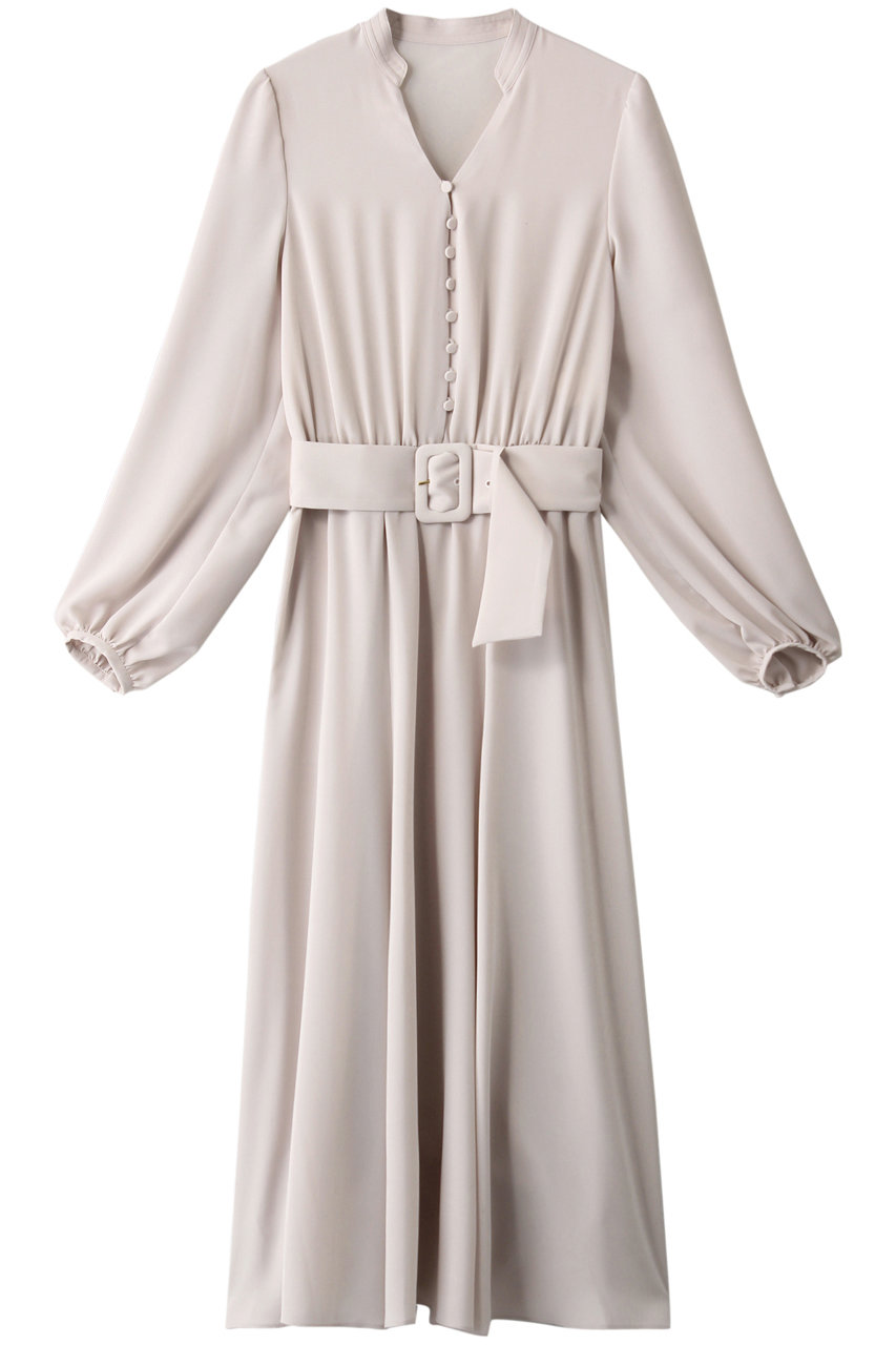 Anayi アナイ ジョーゼットベルトツキワンピース ベージュ の通販 Elleshop エル ショップ Anayi アナイ ジョーゼットベルトツキワンピース ベージュ の通販 Elleshop エル ショップ