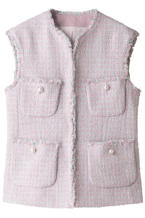 ファンシーツィード4ポケットジレ