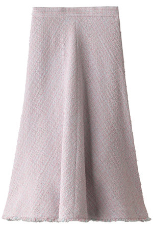 ファンシーツィードバイヤスフレア スカート