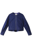 デニムライクジップアップ ジャケット
