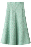 【LOVE FOR TWEED 2023】グリーンプレイドツイード スカート